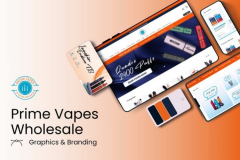 E-Cigarette Company Graphics, Branding and Visual Designs